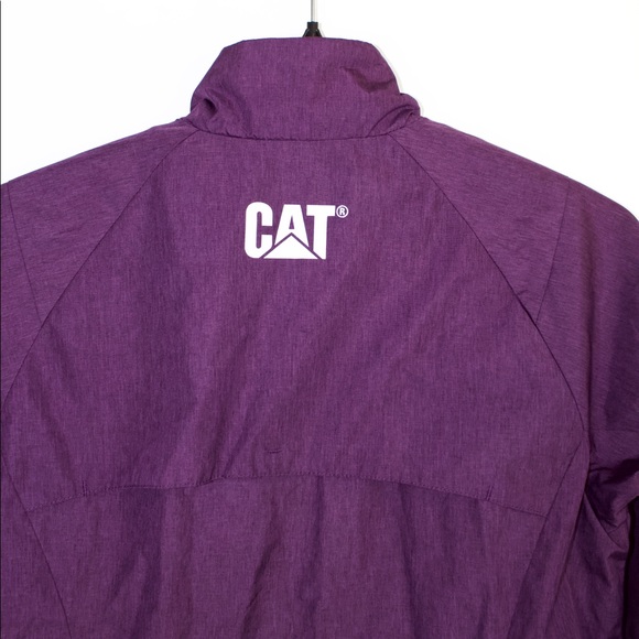 Caterpillar purple windbreaker, medium - Picture 9 of 10